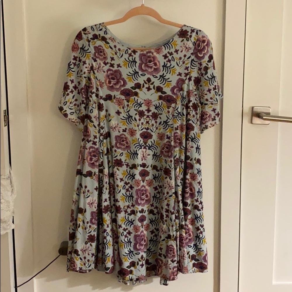 Urban Outfitters Kimchi Blue Floral Dress